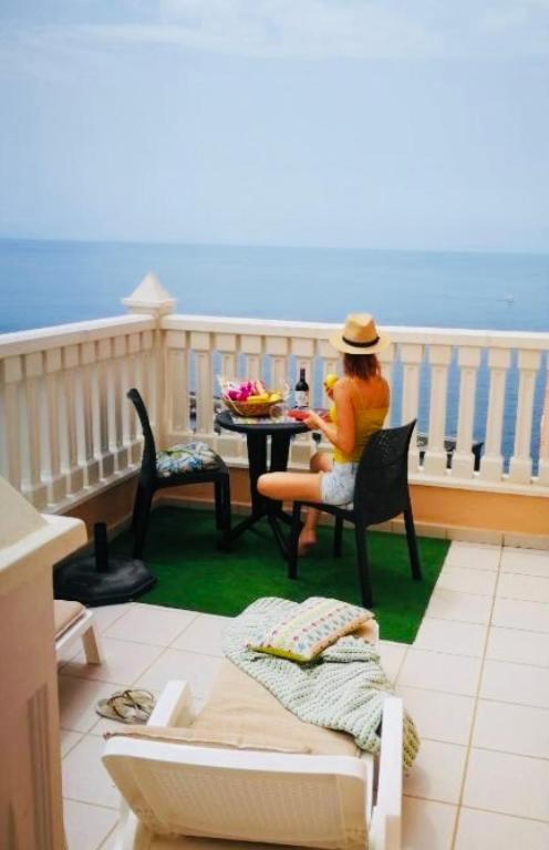 Vivienda Vacacional Sunset Los Gigantes Santiago del Teide Eksteriør billede